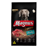 Ração Magnus Supreme Adulto Carne E Cereais 15kg