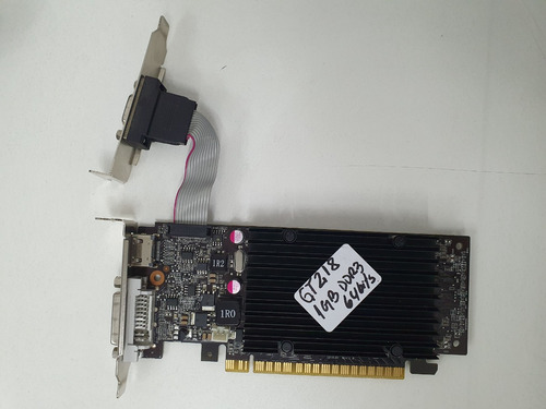 Placa De Video Geforce Nvidia Gt210 Pci-e Ddr3 1gb 