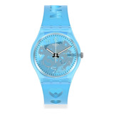 Swatch Analog Gz353, Azul, Tira, Azul, Tira