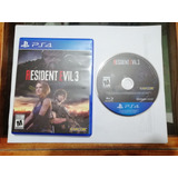 Resident Evil 3 Ps4