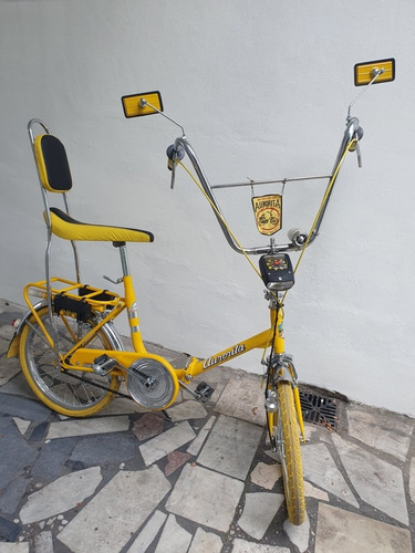 Bicicleta  Plegable  Aurorita Con  Asiento Banana