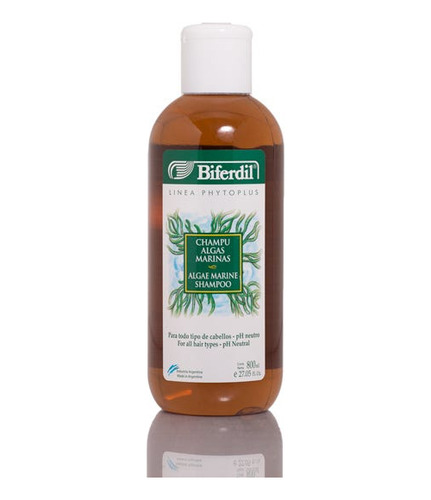 Shampoo Biferdil Algas Marinas Phytoplus Neutro 800 Ml