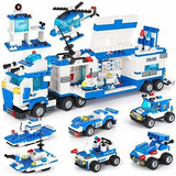 City Police Station & Mobile Command Center Truck Building T