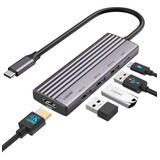 Concentrador Usb C, Adaptador Usb C A Hdmi Multipuerto 7 En 