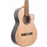 Guitarra Criolla Fonseca 38 K Media Caja Con Corte - Plus