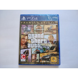 Grand Theft Auto V Premium Original Para Ps4 Físico Gta 5