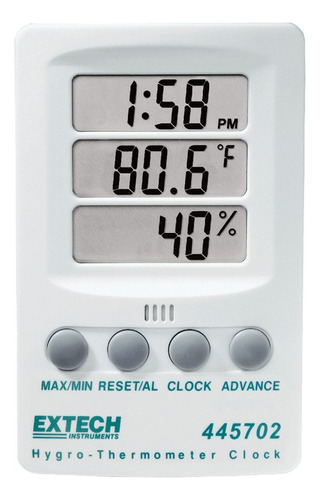 Extech  Indicador De Humedad Relativa/temperatura Con 