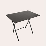 Mesa Para Computador Pleglabe Wengue - Negro 60x90x75