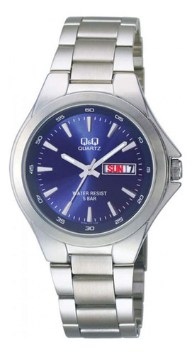 Reloj Para Hombre Q&q A164 A164j212y Plateado