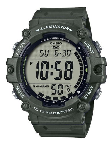 Reloj Casio Digital Ae-1500whx Original Para Hombre E-watch