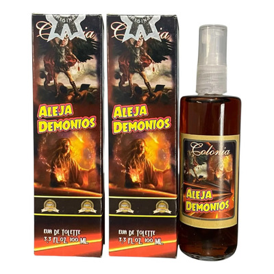 Locion Aleja Demonios - Contra Enemigos Y Daños ( 2 Pzas)