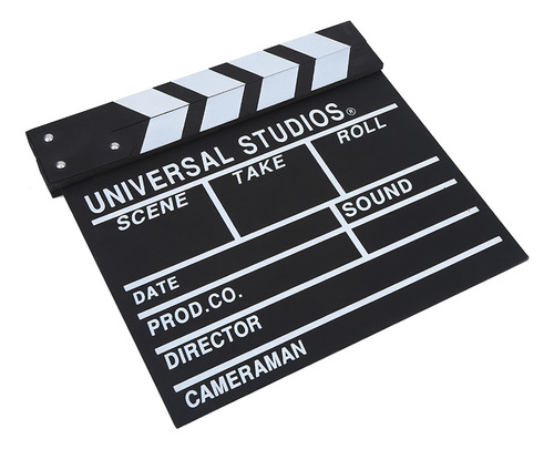 Claqueta De Madera Director Scene Tv Movie Clapper Board