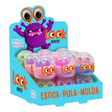 Kit 18 Gelelé Massinha Stiica E Pula Oculos Look Monster 