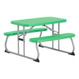 Mesa De Picnic Infantil Lifetime Color Verde