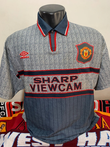 Camisa Manchester United 1995/96 Away Umbro ( Ggg )