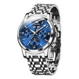 Olevs Relojes Automaticos Para Hombre, Esqueleto Tourbillon,