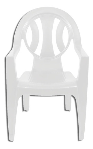 Cadeira Para Igreja Poltrona Plástica C/braço Inmetro 182 Kg