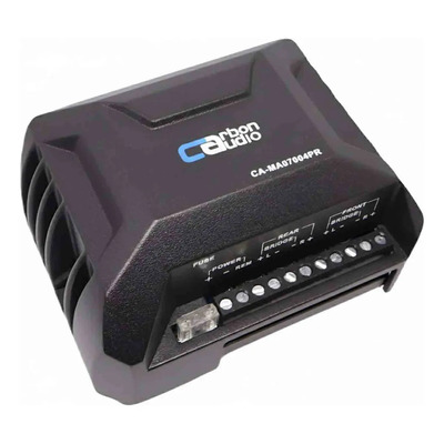Amplificador 4ch Carbon Audio Ca-ma07004pr 700w Micro Tecno Negro MINI PRO | Meses sin interés