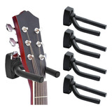 Soporte De Pared Para Guitarra Con Gancho De 4 Piezas.