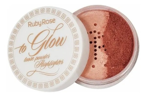 Iluminador To Glow Ruby Rose Pó Facial Loose Powder Oferta