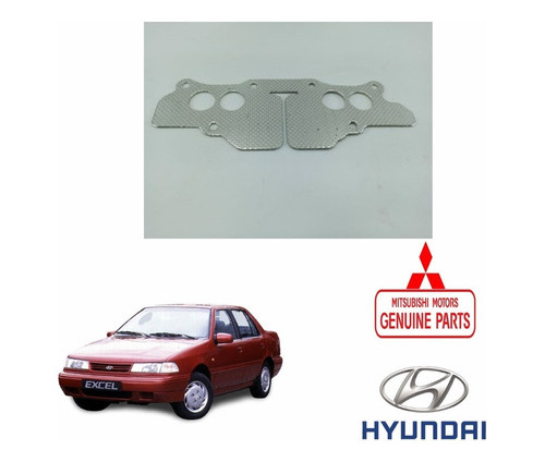 Empacadura Multiple De Escape Hyundai Excel Lancer 1.5 4g15 Foto 3