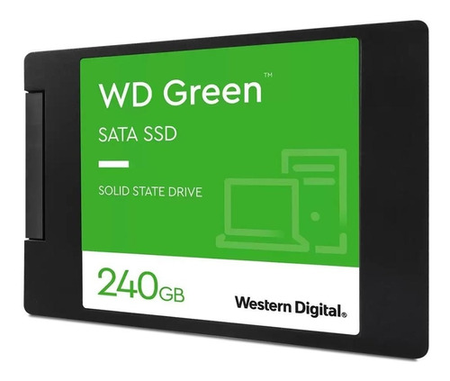 Hd Ssd 240gb Sata3 Wd Green 540-465 Mb/s Western Digital