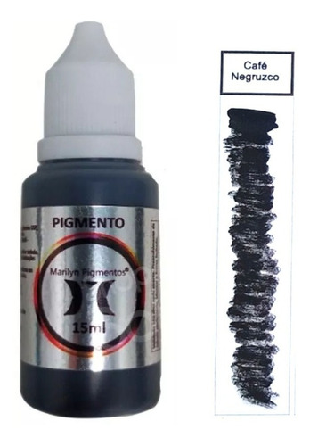 Pigmento Café Negruzco Marilyn Cosméticos 15ml - Promoção