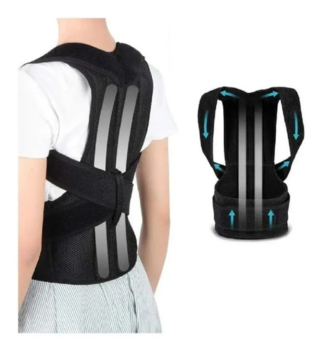 Faja Correctora De Postura Soporte Espalda Clavicula Sport  | MercadoLibre