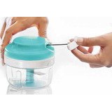 Mini Chef Tupperware Cortador De Alimentos Manual Aqua 300ml