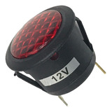 5 Unidades Led Indicador Testigo 12v Redondo 20mm Rojo