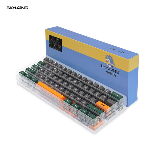 Skyloong Gk2 Roland Keycaps Silicona Teclado Mecánico Grey