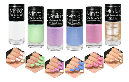 Kit 20 Esmalte Anita Atacado Manicure Você Escolhe