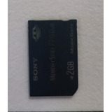 Memoria Memory Stick Pro Duo 2gb P/consola Sony Ps