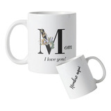 Taza Regalo Dia De Las Madres Personalizada Nombre Para Mama