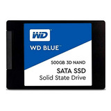Disco Duro Interno Ssd Wd Blue 500gb - Sata Iii 6 Gb/s, 2.5 