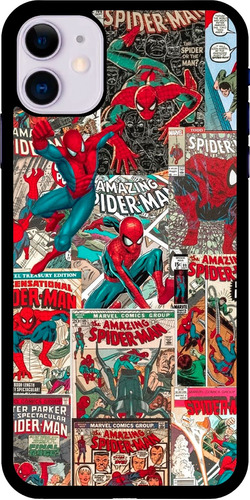 Funda Celular Diseño Spiderman Vintage Comic Manga