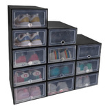 Cajas Organizadoras Apilables Para Zapatos 12 Piezas 