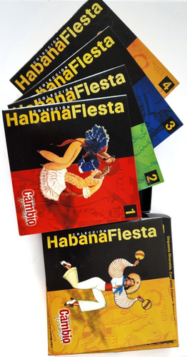 Coleccion Habana Fiesta, Pack 4 Cds