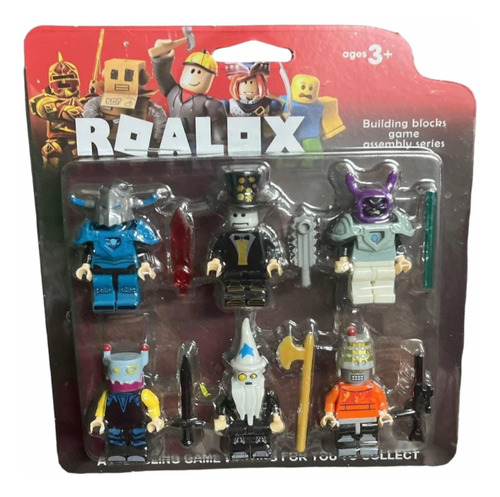 Set 6 Figuras Roblox Mini Figuras Juguete Colección 