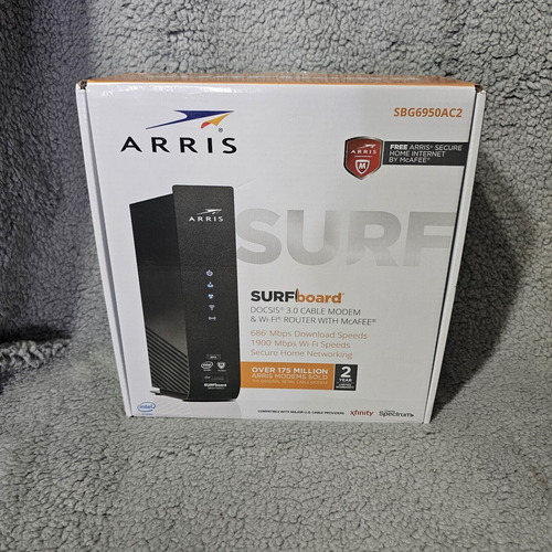 Arris Sbg6590-ac2 Ac1900 Docsis 3.0 16x4 Liberado  Mod-fw 