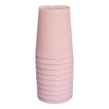 Vasos Descartables Rigidos Cumple Colores Pastel 300ml X30un