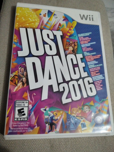 Just Dance 2016 Original Usado Nintendo Wii Y Wii U