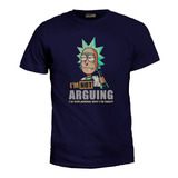 Camiseta Estampada 2xl - 3xl Rick Im Not Arguing Zxb