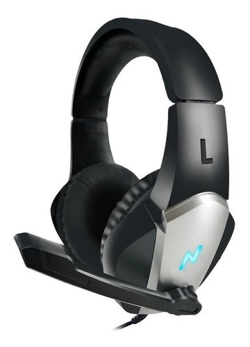 Auricular Gamer Rgb Noga St-220 Pc Con Micrófono Color Negro