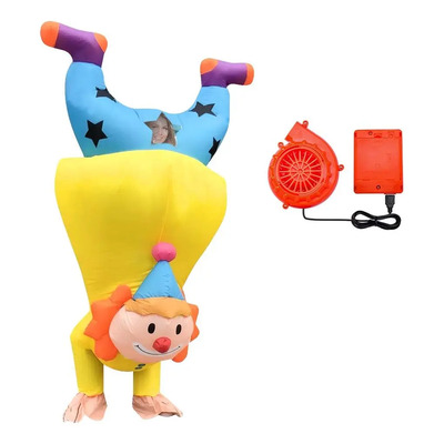 Disfraz De Payaso Hinchable Premium For Adulto, Manos Y Lw