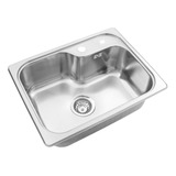 Pileta Bacha De Cocina Johnson Luxor Mini Si55ad Acero Inox.