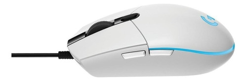 Mouse Con Cable Logitech G203 Gamer Con Sensor Optico White
