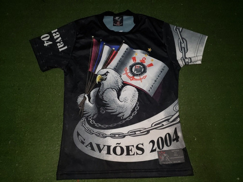 Camisa Corinthians Gaviões Da Fiel 2004 Carnaval Samba 