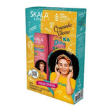 Kit Shampoo Condicionador Infantil Skalinha Crespinho 325ml