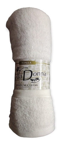 Toalla De Baño 100 % Algodón 150x80cm Bella Donna Doral.